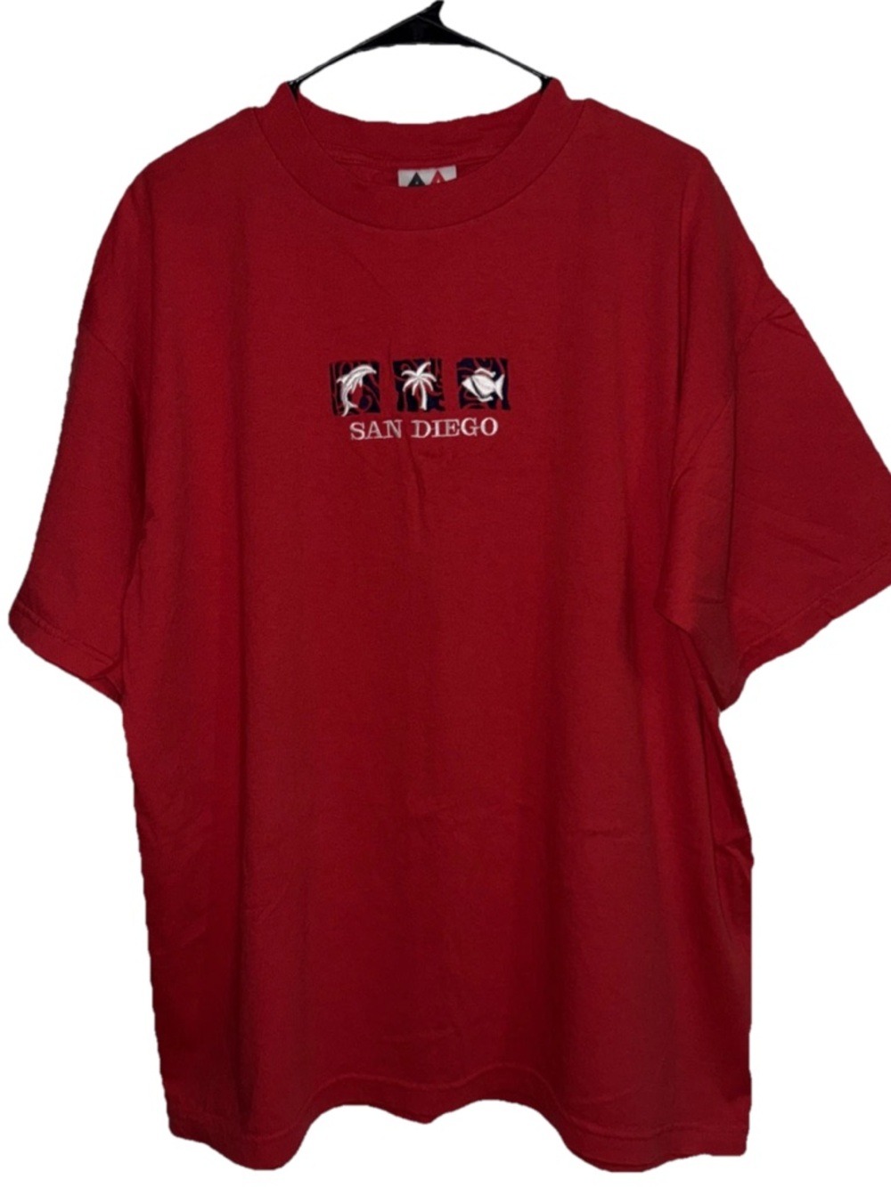 Intex Apparel Sand Diego Graphic T-Shirt Red 2XL